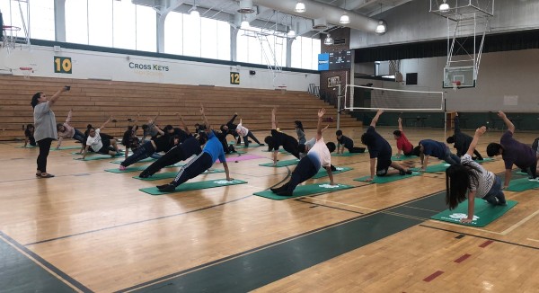 Yoga for Kids at Cross Keys High School