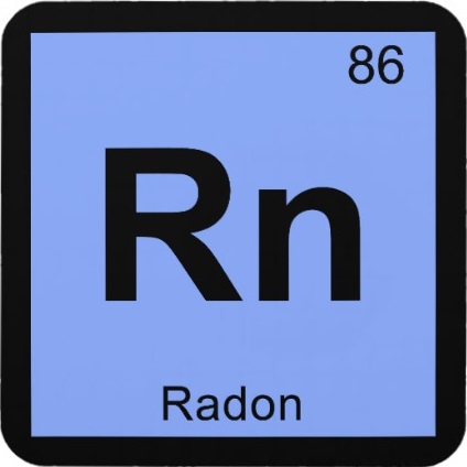 Radon periodic table square